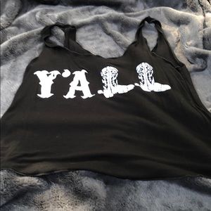 YALL tank top